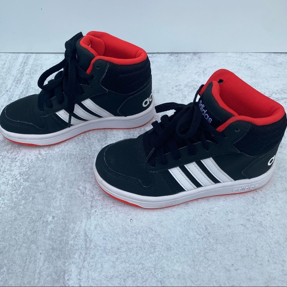Boy’s High Top Adidas Sneakers